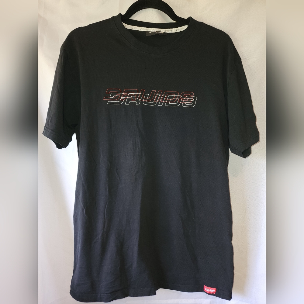 Druids Golf T Shirt- Men's Size Large- Black